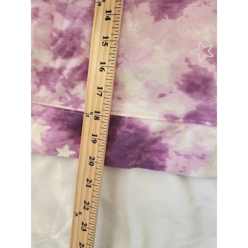 Wildfox tie-dye Cropped sweatshirt star print sz m Boho Festival Soft - Picture 7 of 8